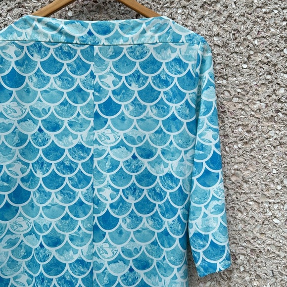 Mermaid Scale Print Dress by Charlies Project NWT - Picture 4 of 9